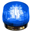 SECO-LARM - SL-1301-BAQ/B - LED Strobe Light – 32 LEDs, Adjustable Flash Speeds & Patterns, Blue