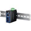 Trendnet - TI-FGSC - Hardened Industrial 1000BASE-LX Multi-Mode SC Fiber Converter (1km, 0.62mi.)