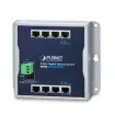 PLANET - WGS-803 - IP30 8-Port Gigabit Wall-mount Switch (-10 to 60 C), dual redundant power input on 12-48VDC terminal block and power jack