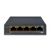 Planet - FSD-504HP - Desktop Switch 4-Port 10/100Mbps 802.3af/at PoE + 1-Port 10/100Mbps (60W)