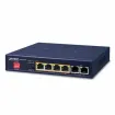 Planet - GSD-604HP - 4-Port 10/100/1000T 802.3at POE + 2-Port 10/100/1000T Desktop Switch