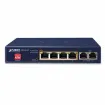 Planet - GSD-604HP - 4-Port 10/100/1000T 802.3at POE + 2-Port 10/100/1000T Desktop Switch