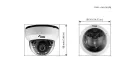 DC-D4216RX 4.0 mm - 2MP IR Dome Camera H.265 - IDIS