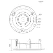 Speco - FMT3 - Flush Mount