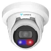 Luminys - N5T-4DA2 - 4MP Network LumiDeterrent Turret Camera with 2.8 mm Lens, IR, White-lights, Dual-mode