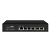 Speco - P4S6G - Gigabit Network PoE Switches 6-Port Gigabit Network Switch (4 ports PoE, 2 ports uplink)