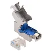Platinum Tools - 106275 - Cat8 Shielded Toolless Keystone Jack