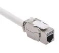 Platinum Tools - 106275 - Cat8 Shielded Toolless Keystone Jack