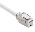 Platinum Tools - 106280 - Cat8 Shielded Toolless Keystone Jack with Shutter