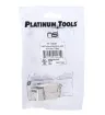 Platinum Tools - 106280 - Cat8 Shielded Toolless Keystone Jack with Shutter