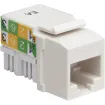 Platinum Tools - VZ7008-50 - Keystone Jack Cat6, White 1/Bag