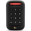 PDK - RKPBV2 - Red Single-Gang Keypad Reader High Security + Prox + Mobile, 13.56 MHz, 125 KHz