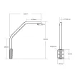 Speco - SBPM2 - Parapet Mount for Speco Blue PTZ’s and O84S