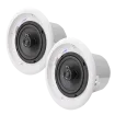 Speco - SP6NXCTUL - 6.5″ UL Listed Metal Back can Speakers w/ 70V Transformer, Bracket Included, Pair