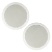 Speco - SPCBC6 - 6.5″ Compression Molded PP Cone In-Ceiling Speaker (Pair)