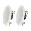 Speco - SPCBC6 - 6.5″ Compression Molded PP Cone In-Ceiling Speaker (Pair)