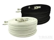 BP0033/PM100B 100' Siamese Zip Cable with BNC Connection Black