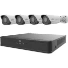 UNV - EK-S31P4B44-V3 - 4-Channel NVR with 4MP Bullet Cameras