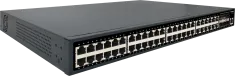 GeoVision - 84-APOE48W-301U - 48-Port Gigabit 802.3at + 6*10GE SFP+ Uplink Port, Web Management