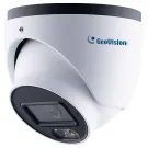 GeoVision - 84-GEBF482-2F10 - AI 4MP H.265 Super Low Lux WDR Pro Full Color Warm LED IR Eyeball Dome IP Camera, 2.8mm