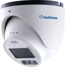 GeoVision - 84-GEBF491-256G - Cloud AI 4MP WDR Pro Eyeball Dome IP Camera, H.265 4.3x Zoom Super Low Lux Full Color Warm LED, 256G Micro SD