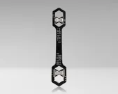 Jonard  - AHW-600 - Adjustable Hex Wrench, 6 - 13 mm & 1/4" - 9/16" 