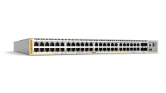 Hanwha - HV-x530-52GPXm-90 - L3 Stackable Switch, 40x 10/100/1000-T PoE+ , 8x 100M/1G/2.5G/5G-T PoE+,4x SFP+ Ports and dual fixed PSU. TAA compliant. Optimized to use with Hanwha network camera products