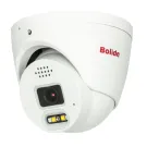 BOLIDE - BN9019AD/TAA - TAA Compliant H.265 8MP 2.8mm Fixed Lens IP67 Full Color Active Deterrent Turret Camera, Color At Night Warmlight Up to 65 Feet, Two-Way Audio ( Built-in Speaker and Mic ), MicroSD Slot Up to 256GB, Active Deterrent Red and Bl
