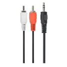 CCAB - Cable, DC Plug, 3 ' wire, B+ GND - IDIS