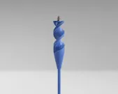 Jonard - DBA-154 - Flex Auger Drill Bit 1" x 54" 