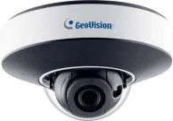 GeoVision - 84-GDR4900-0010 - Cloud AI 4MP WDR Pro IR Mini Fixed Rugged IP Dome