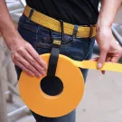 Rip-Tie - J-B9-C - One Inch Wide CableCarrier with Black Carabiner, 1″ x 9″