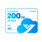 Luminys - LCL-DATA200GU - LumiCloud 4G Data 200GB USA:  30 Day Data Plan