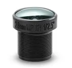 MPM2.8A - 2.8mm, 1/2.5" F1.8, M12-Mount, Fixed Iris, IR Corrected Lens - IDIS