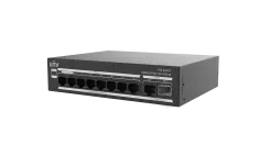 UNV - NSW2100-9GT1GP-POE-IN - Giga 8 Port Lite Cloud Managed PoE Switch