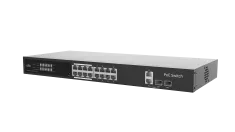 UNV - NSW3000-17GT1GP1GC-POE-IN - 16 Giga Port 250W Cloud Managed Ethernet PoE Switch