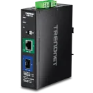 Trendnet - TI-BF711SFP - Industrial 10G SFP+ to 10G PoE++ Media Converter