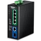 Trendnet - TI-BG50611 - 6-Port Industrial 2.5G PoE++ DIN-Rail Switch with 10G Ports