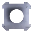 Speco - BRC6F - In-Ceiling Bracket for 6" Speaker (Pair), 8 3/8" Cutout