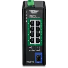 TrendNet - TI-BG5091 - 9-Port Industrial 2.5G DIN-Rail PoE++ Switch with 10G SFP+ Port