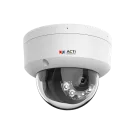 ACTi - L73 - 6MP Deep Learning AI f2.8mm Outdoor Fixed Dome with IR LED 55m, White LED 50m, Smart Dual Light, WDR 140dB