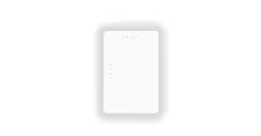 Hanwha - NOC-50L4 - High-security smart card credential with MIFARE DESFire® EV3 technology, EAL 5+ security certification, 13.56 MHz operating frequency, Typical read range up to 3" (depending on reader), Dimensions: 2.13" x 3.37" x 0.03" (54.0mm x 