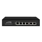 Speco - P4S6G - Gigabit Network PoE Switches 6-Port Gigabit Network Switch (4 ports PoE, 2 ports uplink)