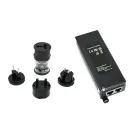 ACTi - PPOE-0100 - High PoE Injector (for I91, I92, KCM-8111) , IEEE 802.3at compliant, AC 100~240V, with universal connectors
