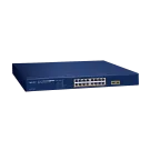 ACTi - PPSW-3101 - 16-Port Gigabit 802.3at Managed PoE Switch (PoE Budget 240W)