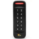PDK - RMKPBV2 - Red Mullion Keypad Reader High Security + Prox + Mobile, 13.56 MHz, 125 KHz