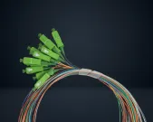 Jonard Tools - SPT-SCA3/12 - Pigtail, 3m, SC/APC, G657A1, Pack of 12 Colored Fibers