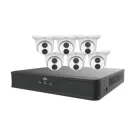 UNV - EK-S31P8T46-V3 - 8-Channel Surveillance Kit w/ 6x 4MP IR Turret Cameras