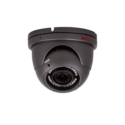 BOLIDE - BC1509IRODVA/AHN - 5.0MP / 4.0MP / 2.0MP 9-in-1  AHD / TVI / CVI / Analog Eyeball Camera, 1/2.7 CMOS, 2.8mm to 12mm Varifocal Lens, IR Up to 100 ft., Control Over Coax, OSD, Quickswitch, 12VDC, Charcoal Gray