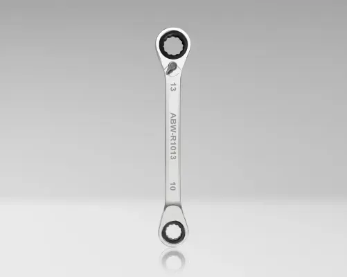 Jonard Tools - ABW-R1013 - Angled Ratcheting Box Wrench, 10 & 13 mm